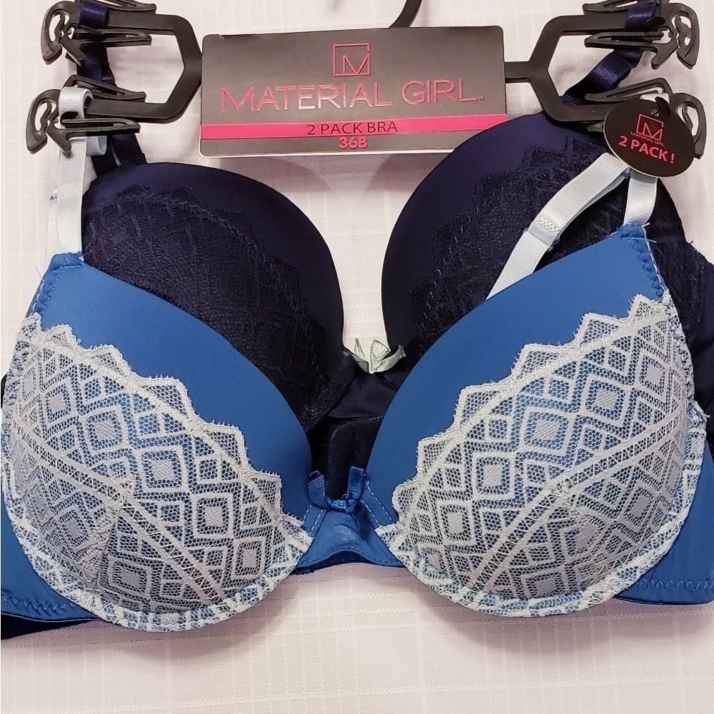 Bundle 2pk Material Girl Bra's